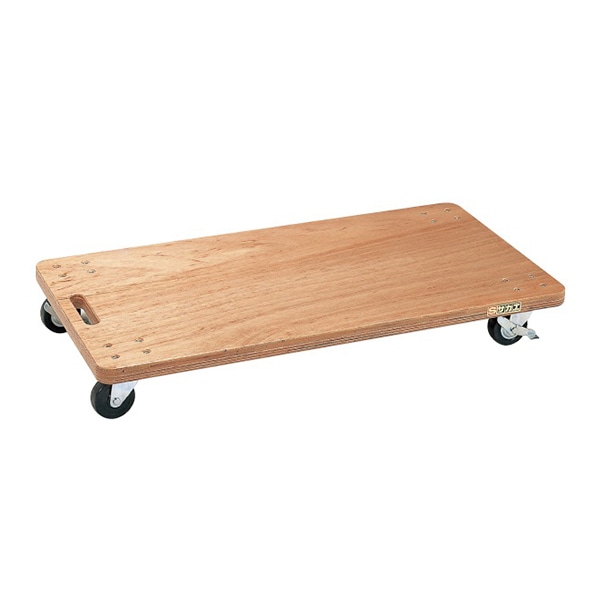 サカエ 板台車 4輪自在 ゴム車 YM-5N 1台(ご注文単位1台)【直送品】