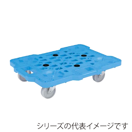 サカエサカエメッシュキャリー 4輪自在 10台セット ナイロン車 ブルー SCR-M400NBX 1セット(ご注文単位1セット)【直送品】