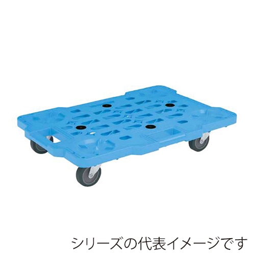 サカエサカエメッシュキャリー 4輪自在 サイレント車 ブルー SCR-M400SEB 1台(ご注文単位1台)【直送品】