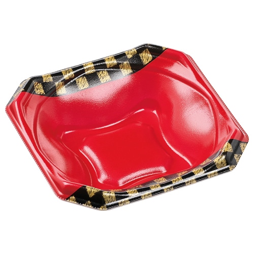 エフピコ 丼容器 MFPかぐら丼 本体 16-16 室町内朱 50枚/袋(ご注文単位24袋)【直送品】