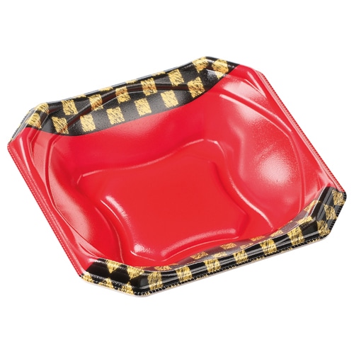 エフピコ 丼容器 MFPかぐら丼 本体 17-17 室町内朱 50枚/袋(ご注文単位18袋)【直送品】