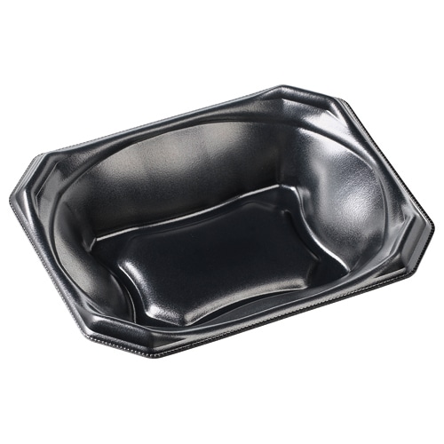 エフピコ 丼容器 MFPかぐら丼 本体 20-16 黒 50枚/袋(ご注文単位24袋)【直送品】