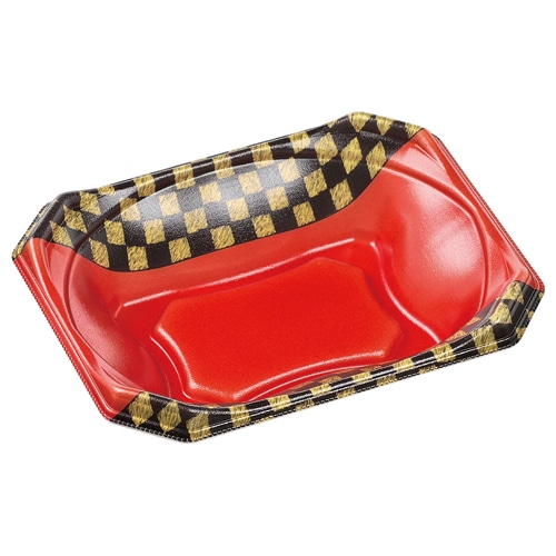 エフピコ 丼容器 MFPかぐら丼 本体 20-16 室町内朱 50枚/袋(ご注文単位24袋)【直送品】