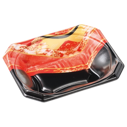 エフピコ 丼容器 MFPかぐら丼 本体 20-16 天神赤 50枚/袋(ご注文単位24袋)【直送品】