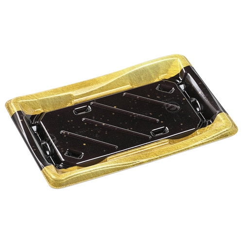 エフピコ 寿司容器 彩風 本体 2-4 すばる 50枚/袋(ご注文単位18袋)【直送品】