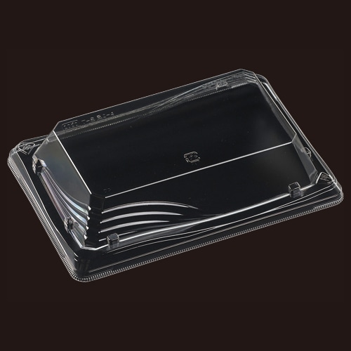 エフピコ 寿司容器 彩風 嵌合蓋 T-彩風2-4 APET エコ 50枚/袋(ご注文単位18袋)【直送品】