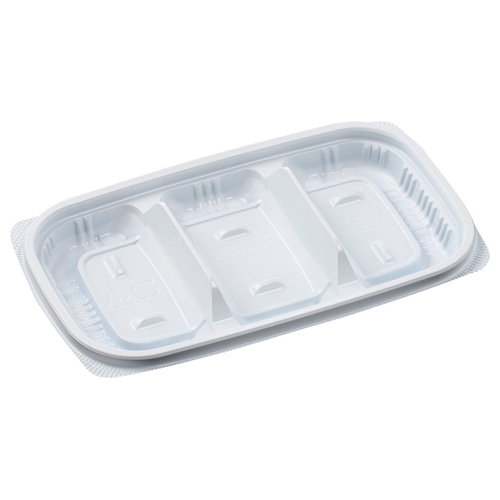 エフピコ 惣菜容器　MSD惣菜　本体 18-11（17）-3 白 50枚/袋（ご注文単位24袋）【直送品】