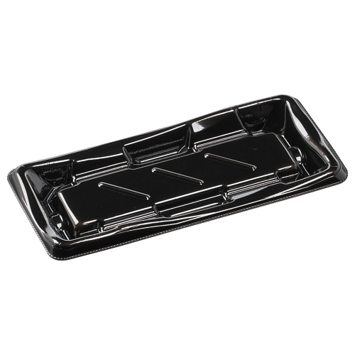 エフピコ 寿司容器　彩風　本体 1-4 黒 50枚/袋（ご注文単位24袋）【直送品】