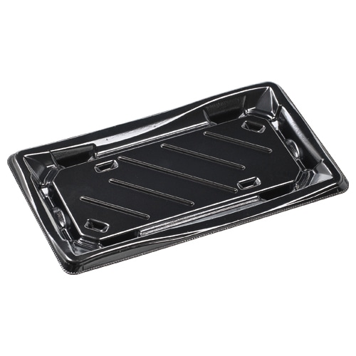 エフピコ 寿司容器　彩風　本体 2-5 黒 50枚/袋（ご注文単位16袋）【直送品】