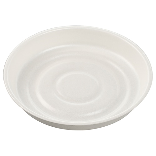 エフピコ お好み焼き容器　MFP-お好み丸　本体 220 白 50枚/束（ご注文単位9束）【直送品】