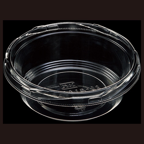 エフピコ 惣菜容器　SQ-丸　本体 120-210（V） 透明 50枚/袋（ご注文単位20袋）【直送品】