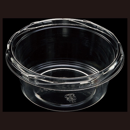 エフピコ 惣菜容器　SQ-丸　本体 120-280（V） 透明 50枚/袋（ご注文単位20袋）【直送品】