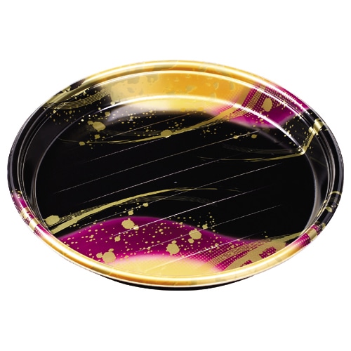 エフピコ 寿司桶容器　新桶　本体 新6人桶P（V1） 絵巻 10枚/袋（ご注文単位10袋）【直送品】