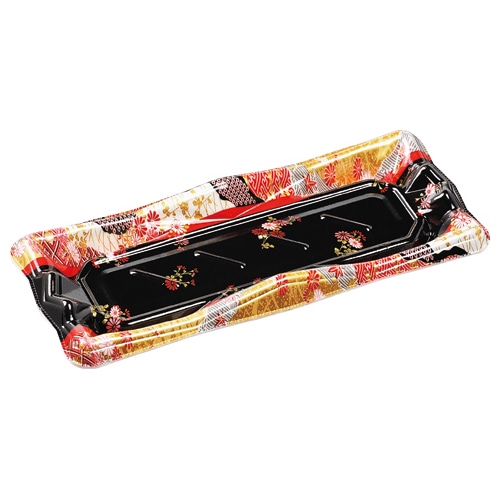 エフピコ 寿司容器 氷河 本体 1-5 V1 花錦 50枚/袋(ご注文単位20袋)【直送品】