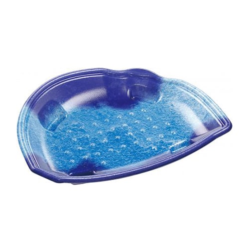 エフピコ 刺身容器 舞皿-40 本体 舞皿-40 風雅青 25枚/袋（ご注文単位24袋）【直送品】