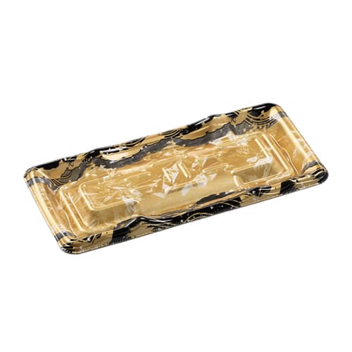 エフピコ 刺身容器 大波台 本体 24-11 荒波金 50枚/袋（ご注文単位20袋）【直送品】