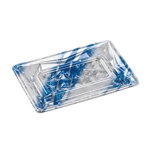 エフピコ 刺身容器 Sステージ 本体 17-11 冷氷青 50枚/袋（ご注文単位24袋）【直送品】