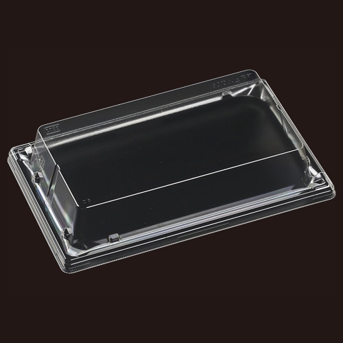 エフピコ 寿司容器 鈴音 嵌合蓋 T-鈴音2-4 APET エコ 50枚/袋(ご注文単位16袋)【直送品】