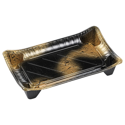 エフピコ 寿司容器 京錦 本体 2-5 渋み金 50枚/袋(ご注文単位8袋)【直送品】