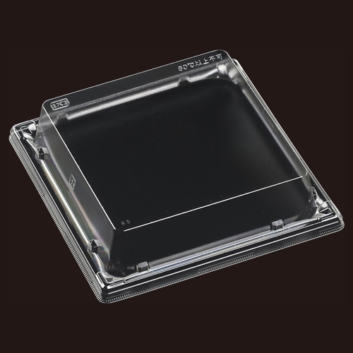 エフピコ 寿司容器 鈴音 嵌合蓋 T-鈴音3-3 APET エコ 50枚/袋(ご注文単位12袋)【直送品】