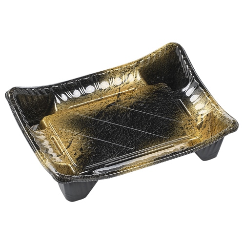 エフピコ 寿司容器　京錦　本体 2-3 渋み金 50枚/袋（ご注文単位12袋）【直送品】