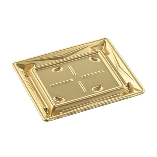 エフピコ 刺身容器 Sステージ 本体 19-17 金 50枚/袋（ご注文単位16袋）【直送品】