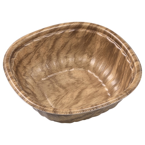 エフピコ サラダ容器 B&H 本体 16-16(53) 並木BR W 50枚/袋(ご注文単位9袋)【直送品】