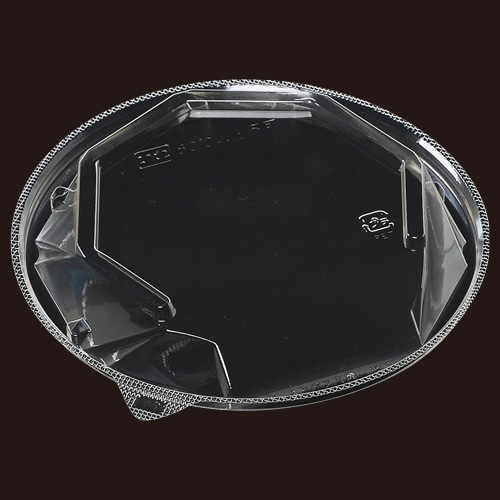 エフピコ 麺容器　APデリ八角用　内嵌合蓋 T-APデリ八角160　穴無 透明 50枚/袋（ご注文単位18袋）【直送品】