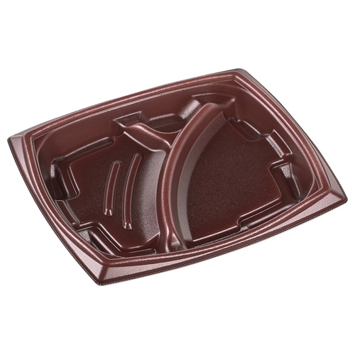 エフピコ 弁当容器　MFPエリッシュ　本体 22-20-1 エンジ 50枚/袋（ご注文単位8袋）【直送品】