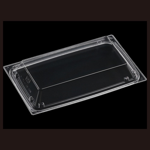 エフピコ 惣菜容器　プレイン　内嵌合蓋 T-プレイン20-13内嵌蓋OPS　M  50枚/袋（ご注文単位18袋）【直送品】