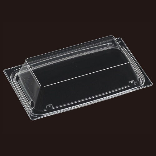 エフピコ 惣菜容器　プレイン　内嵌合蓋 T-プレイン18-11内嵌蓋OPS　M  50枚/袋（ご注文単位24袋）【直送品】