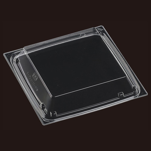 エフピコ 惣菜容器　プレイン　内嵌合蓋 T-プレイン17-17内嵌蓋OPS　M  50枚/袋（ご注文単位18袋）【直送品】