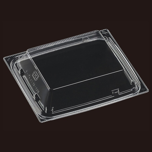 エフピコ 惣菜容器　プレイン　内嵌合蓋 T-プレイン15-13内嵌蓋OPS　M  50枚/袋（ご注文単位30袋）【直送品】