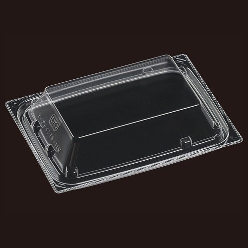 エフピコ 惣菜容器　プレイン　内嵌合蓋 T-プレイン15-11内嵌蓋OPS　M  50枚/袋（ご注文単位32袋）【直送品】