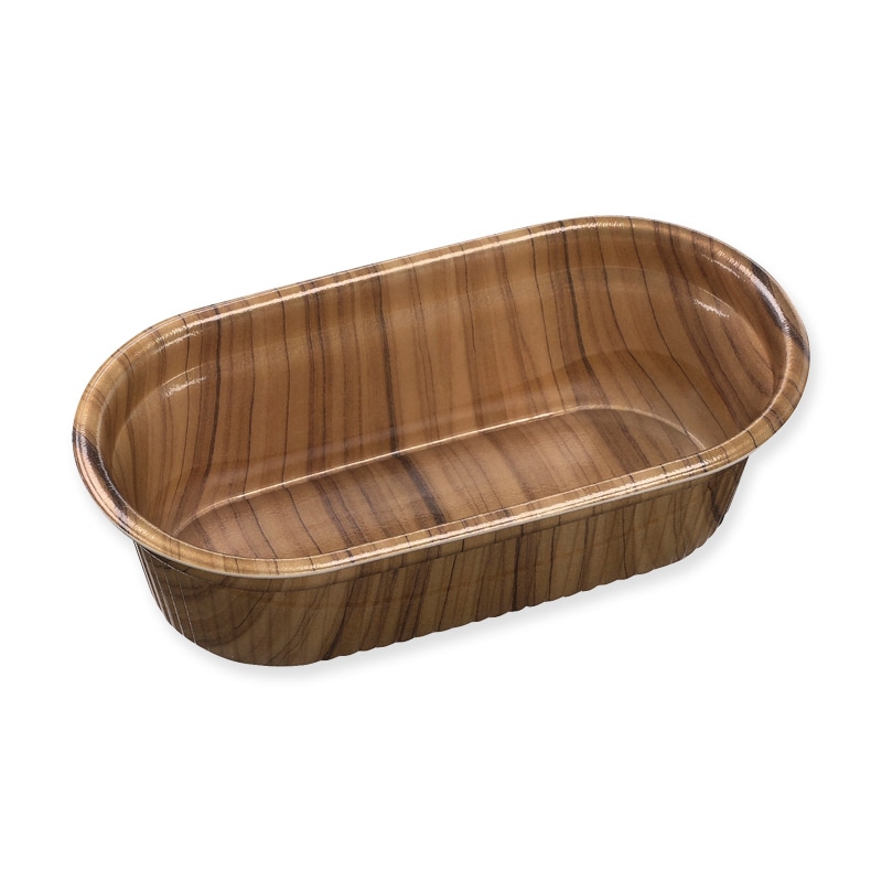 エフピコ 弁当容器　MFPドリス　小判　本体 20-11（57） モクW 30枚/袋（ご注文単位18袋）【直送品】