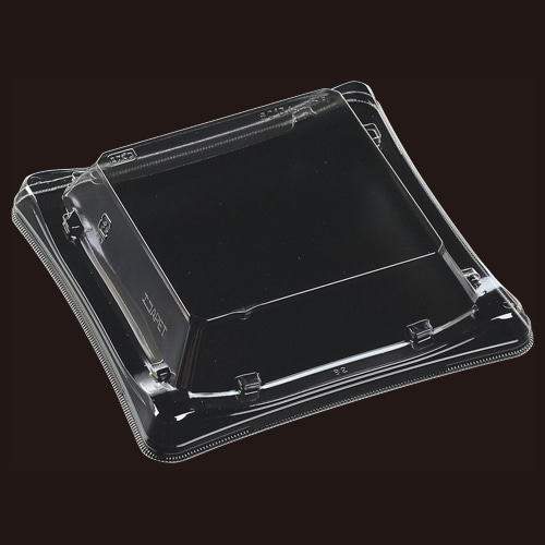 エフピコ 寿司容器　波錦　嵌合蓋 T-波錦3-3　APETエコ  50枚/袋（ご注文単位16袋）【直送品】