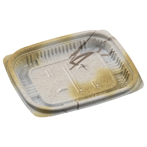 エフピコ 惣菜容器　MSD惣菜　本体 13-11（17） 高尾茶 50枚/袋（ご注文単位36袋）【直送品】