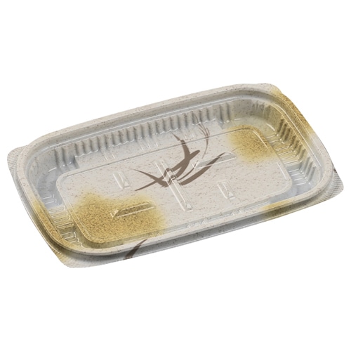 エフピコ 惣菜容器　MSD惣菜　本体 17-11（17） 高尾茶 50枚/袋（ご注文単位24袋）【直送品】