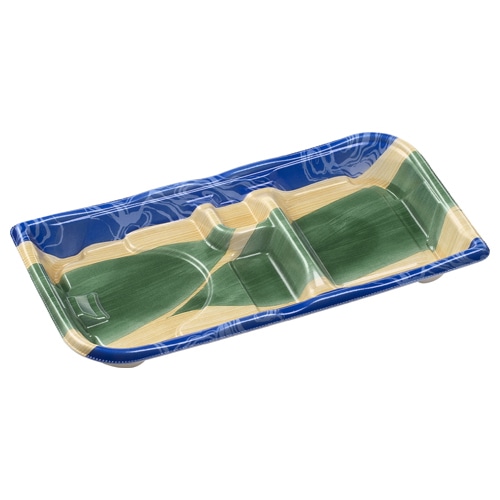 エフピコ セットメニュー容器　SB葉皿　本体 28-15-2 清流葉らん 50枚/袋（ご注文単位12袋）【直送品】