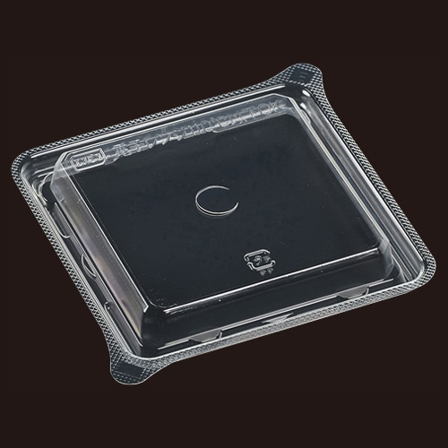 エフピコ 弁当容器　ドリス角　中皿用内嵌合蓋 T-ドリス角14-14　C字  30枚/袋（ご注文単位20袋）【直送品】