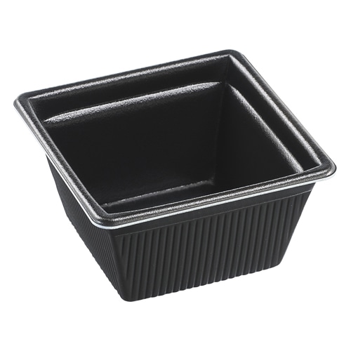 エフピコ 弁当容器　MFPドリス角　本体 14-14（71） 黒W 30枚/袋（ご注文単位20袋）【直送品】