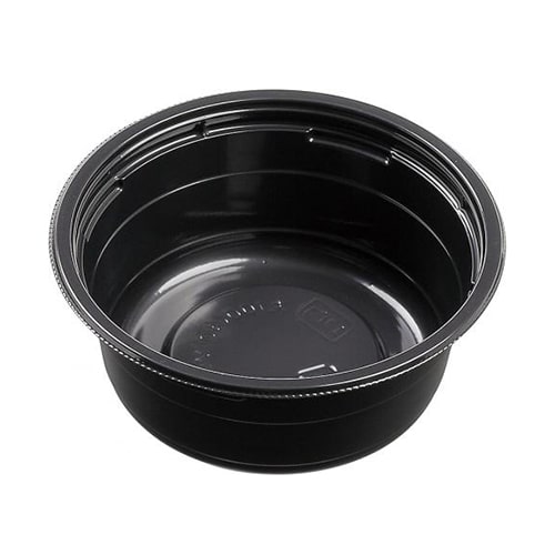 エフピコ 麺セット容器 SB 内装カップ MSD-丸100（40）MC 黒 50枚/袋（ご注文単位24袋）【直送品】