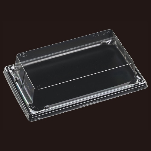 エフピコ 寿司容器 鈴音 嵌合高蓋 T-鈴音2-4 APETエコ 50枚/袋(ご注文単位16袋)【直送品】