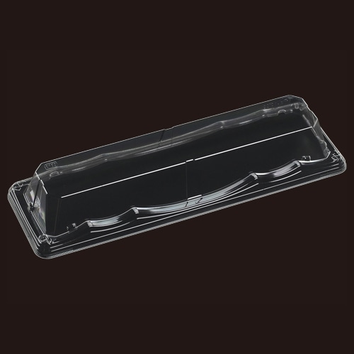 エフピコ 寿司容器 大波皿 嵌合高蓋 T-大波皿1-8嵌合高蓋APETエコ H 50枚/袋(ご注文単位16袋)【直送品】