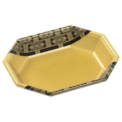 エフピコ 惣菜容器　MFP長八角 16-13（27） れん花 50枚/袋（ご注文単位32袋）【直送品】