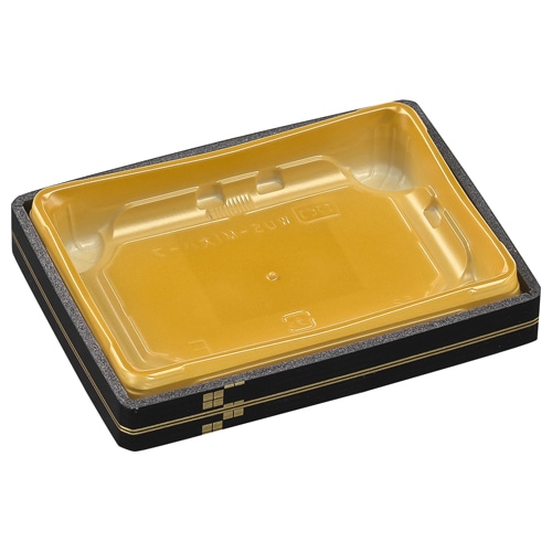 エフピコ 太巻寿司専用折箱容器　本体 WUS-M1大ハーフ 本陣金 30枚/袋（ご注文単位18袋）【直送品】