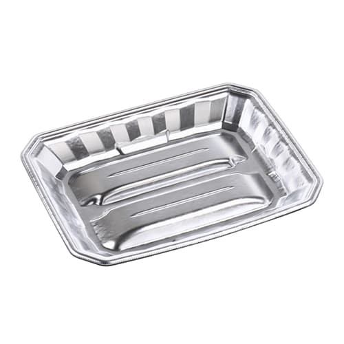 エフピコ 精肉用トレー メガプレート 29-22（37） DX黒 50枚/袋（ご注文単位8袋）【直送品】