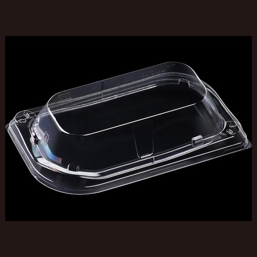 エフピコ サラダ容器　葉皿　嵌合蓋 T-葉皿19-12　APET　エコ  50枚/袋（ご注文単位24袋）【直送品】