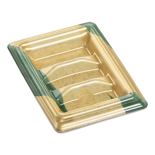 エフピコ 寿司容器 元助 本体 16-11細巻 金葉らん 100枚/袋(ご注文単位18袋)【直送品】