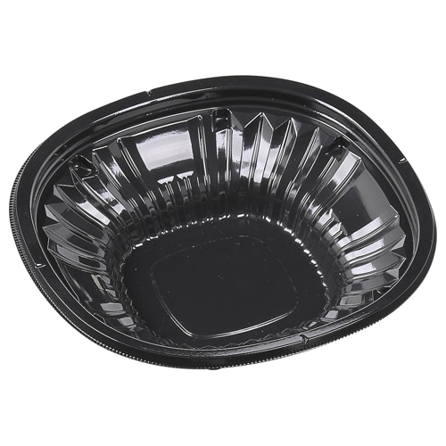 エフピコ 丼容器　MSDリーゾ　本体 16（41） 黒 50枚/袋（ご注文単位18袋）【直送品】